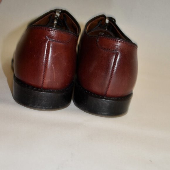 New! Allen Edmonds Park Avenue Cap-toe Oxford Dress Shoe Brown 7.5 D 5609 DD300 main image 5